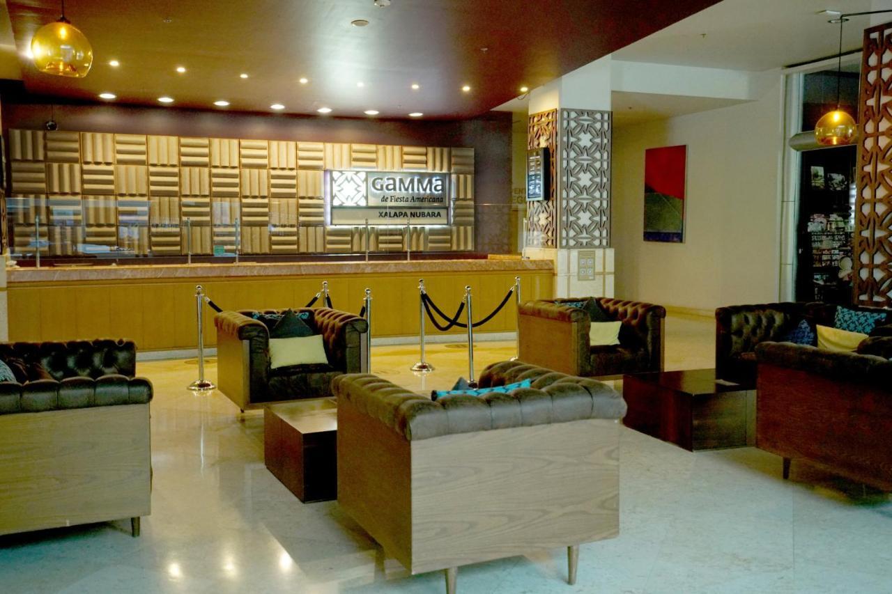 Gamma By Fiesta Americ Xalapa Nubara מראה חיצוני תמונה The lobby of the hotel